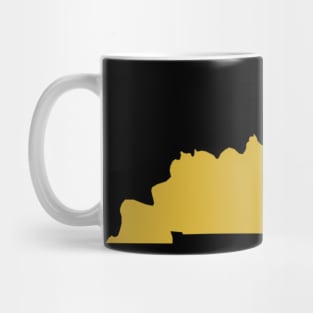 Kentucky state map Mug